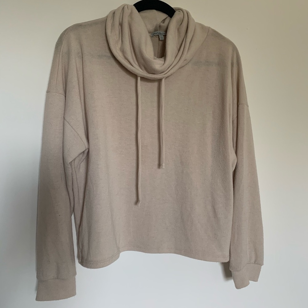Cowl Neck Sweatshirt